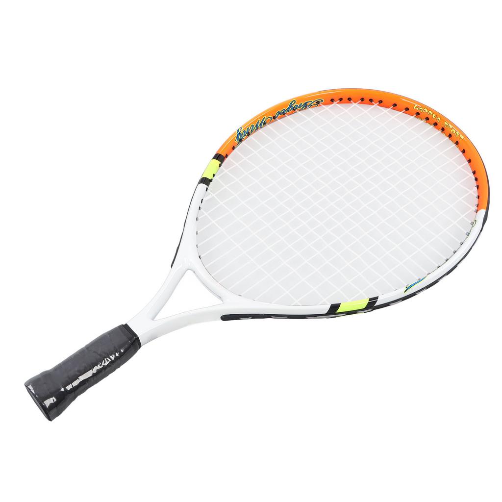 Rachetă de tenis 19in Bandă de nailon Absorbție șoc cu overgrip Minge Rachetă de tenis pentru copii Sport
