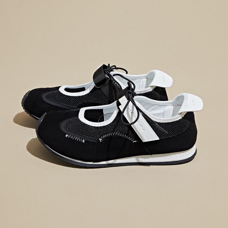 

Корейская версия немецких кроссовок для тренировок для женщин, летняя сетчатая дышащая новая стильная повседневная спортивная обувь для бега 36