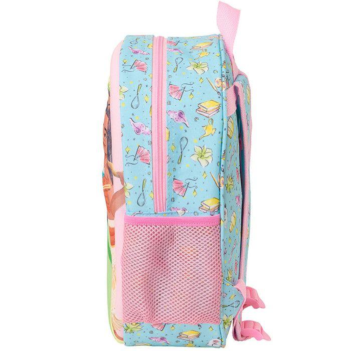 Sac À Dos Princesses Disney Rose 3D 33 CM Maternelle