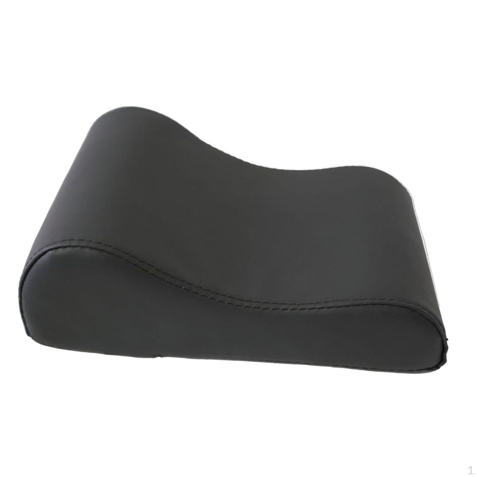 

Head And Neck Support Cushion for Pilates Reformer with Adjustable Strap, Compact Made of PU чорний