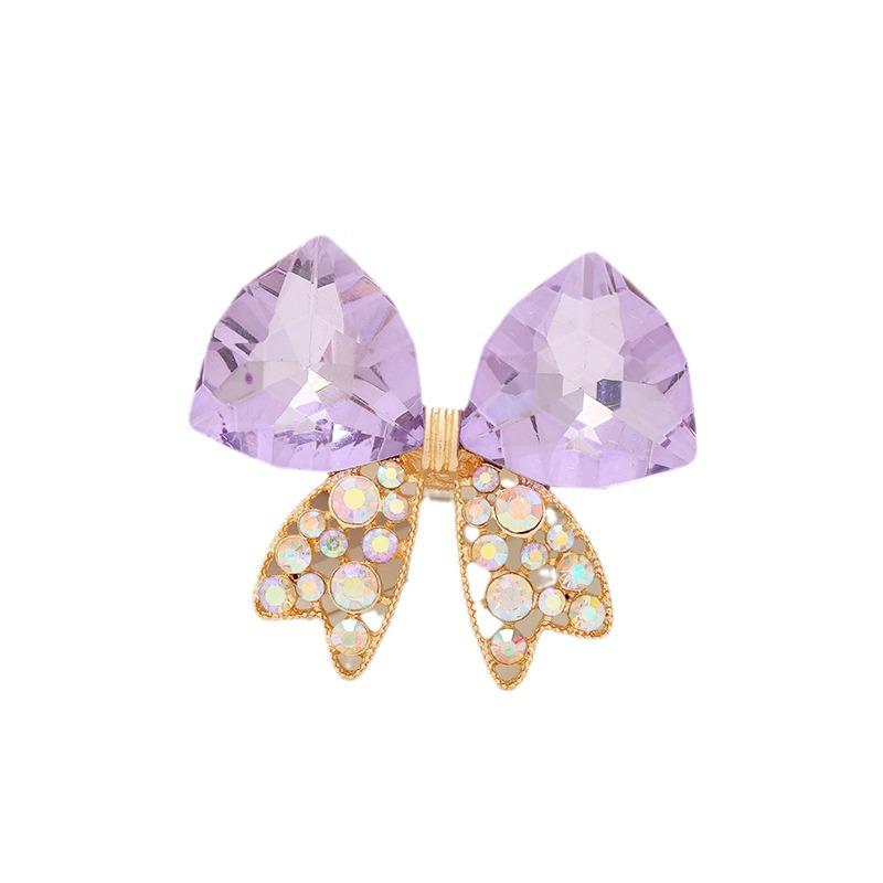 Yilian Gem Bow Jewelry: AB Colored Diamond DIY Phone Case & Shoe Decorations