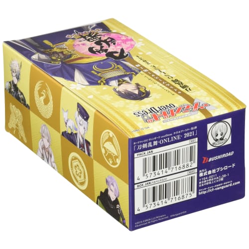 Cardfight!! Vanguard overDress Title Booster Vol. 1 Touken Ranbu -ONLINE- 2021 VG-D-TB01 BOX