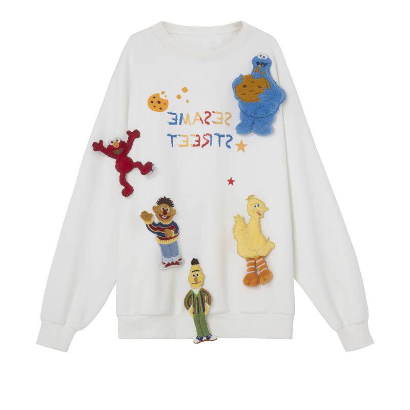 New Arrival Trendy Velvet Hooded Sweatshirt for Women - Loose Fit AutumnWinter Style Casual and Versatile Perfect for Students and Youth 3XL 1880₽