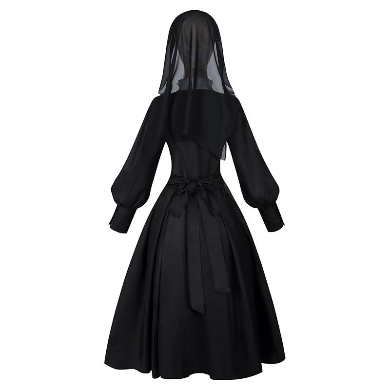 Adult Halloween & Easter Costume: Jesus, Virgin Mary, Nun, Priest Robe for Stage Performance