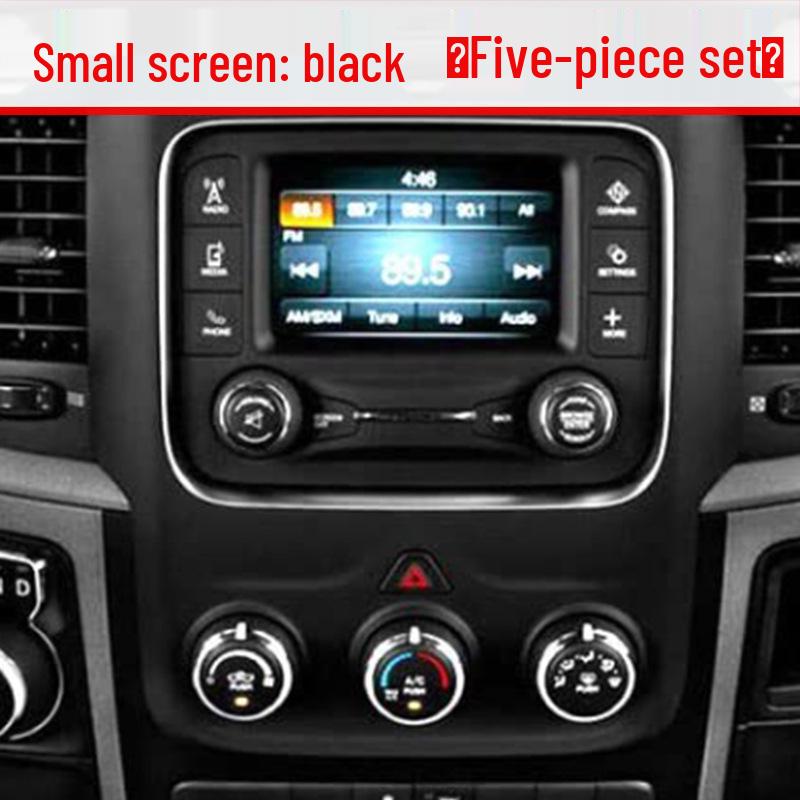 19-22 Dodge Ram Audio & AC Knob Decorative Ring