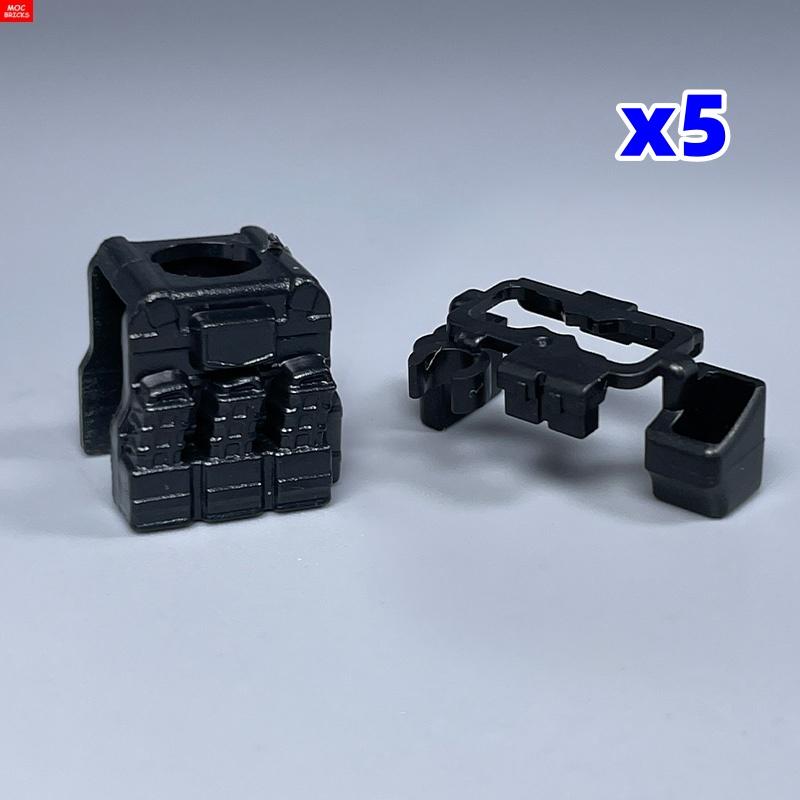 MOC Bricks 4cm Figure Body Wear Belt 27145 SWAT Educational Building Blocks Dolls DIY Toys For Kids Xmas Gifts