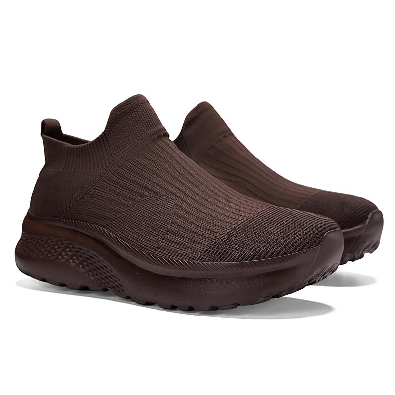 TUINANLE Sneakers per Coppia Punta Larga Rete Traspirante Leggere Scarpe da Passeggio Nere Vestibilità Comoda Tutto il Giorno