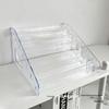 Transparent Acrylic Desktop Display Rack for Badges and Storage