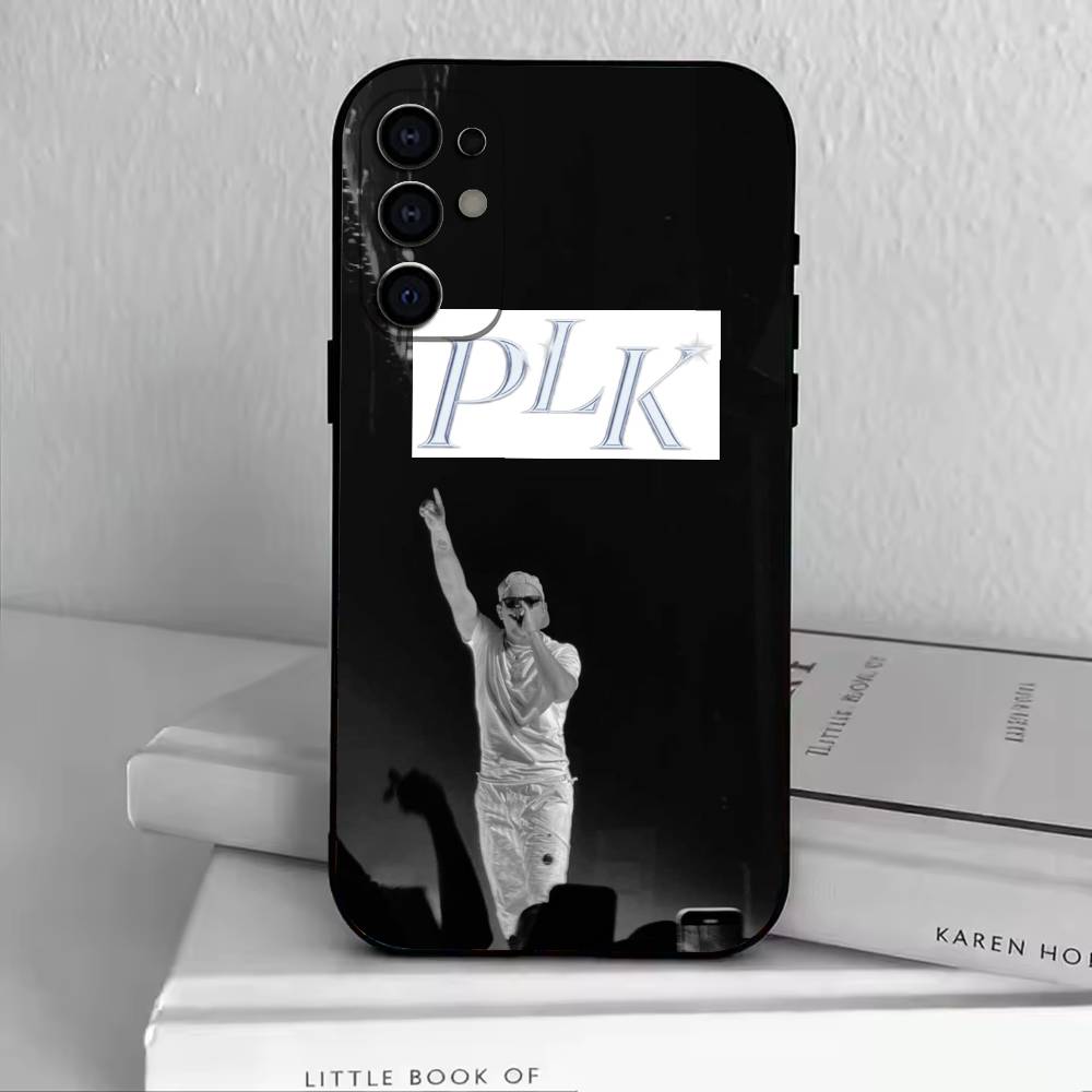 

P-PLK- French Rapper- Mathieu Phone Case Black Silicone Soft For Samsung S25,S24,S21,S22,S23,S30,Ultra,S20,Plus,Fe,Lite Samsung S21plus