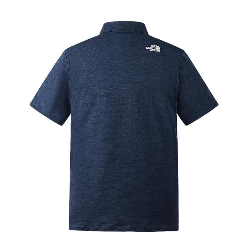 The North Face Polo Shirt Men's Deep Sea Blue NF0A87W1-HKW