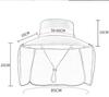 Fishing Safari Wide Brim Shade UV Sun Mountain Outdoor 9215 [LeafIn] Hat, Hat, Hat, Hat, Men's, Mesh, Protection, Protection, 2-Way, Fishing,