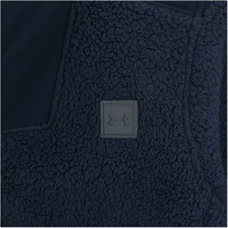 Under Armour Legacy Sherpa Training Jacket Men Outerwear Blue 1357474-409
