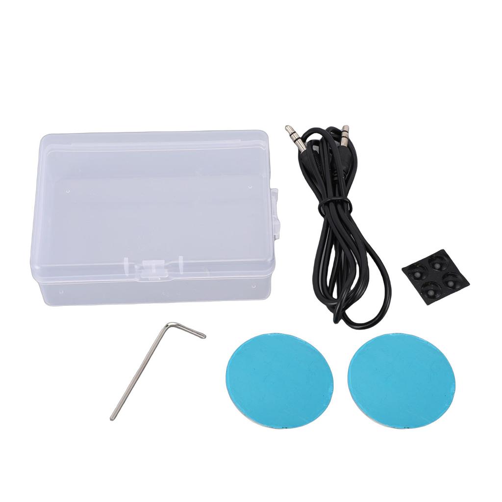 CW Key Quick Response Double Paddle Morse Code Key with Magnetic Base 3.5mm Jack Type C Port for Smartphone Computer Ham Radio