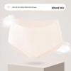 Women's Antibacterial Mulberry Silk Seamless Quick-Dry Mid-Waist Panties - Ultra-Thin, Breathable, Cooling Sensation for Summer.