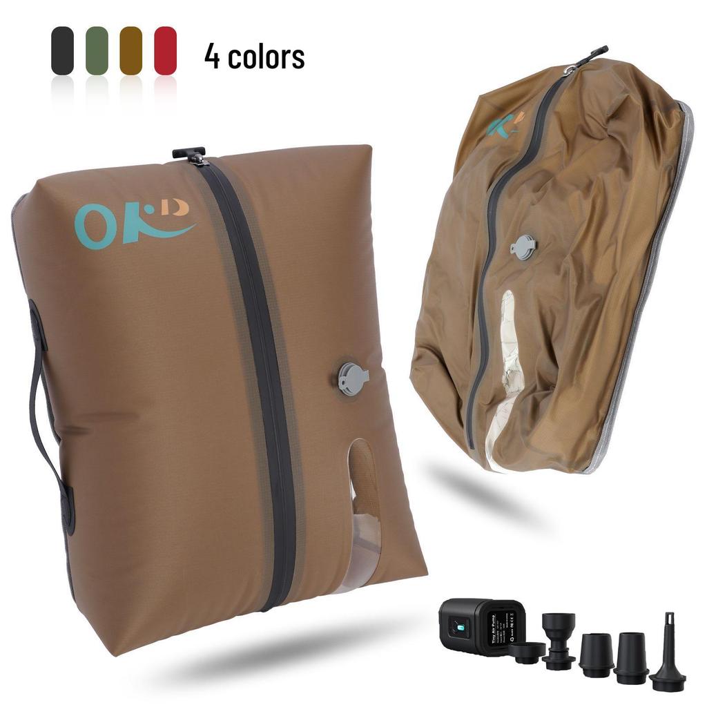 Large Capacity Waterproof TPU Vacuum Storage Bag for Home & Travel - Portable & Multifunctional
