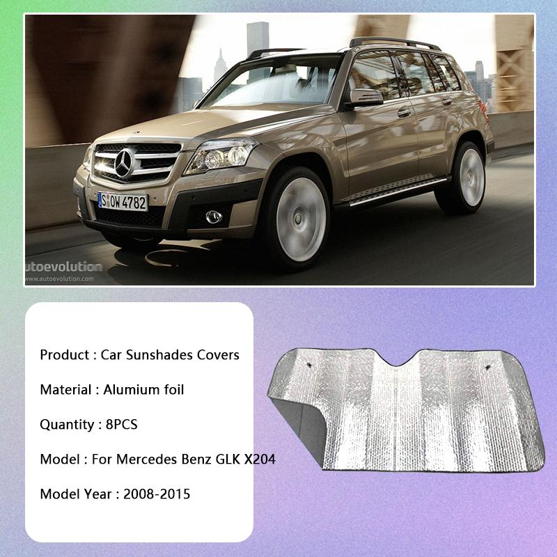 Window Visor For Mercedes Benz GLK X204 280 300 350 220 250 2008~2015 Windshields Sunshades Curtains UV Protection