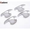 Side Door Handle Bowl Cover Trim For Kia Sportage 2005 2006 2007 2008 2009 2010 Chrome Car Door Handles Cup Overlay Accessories