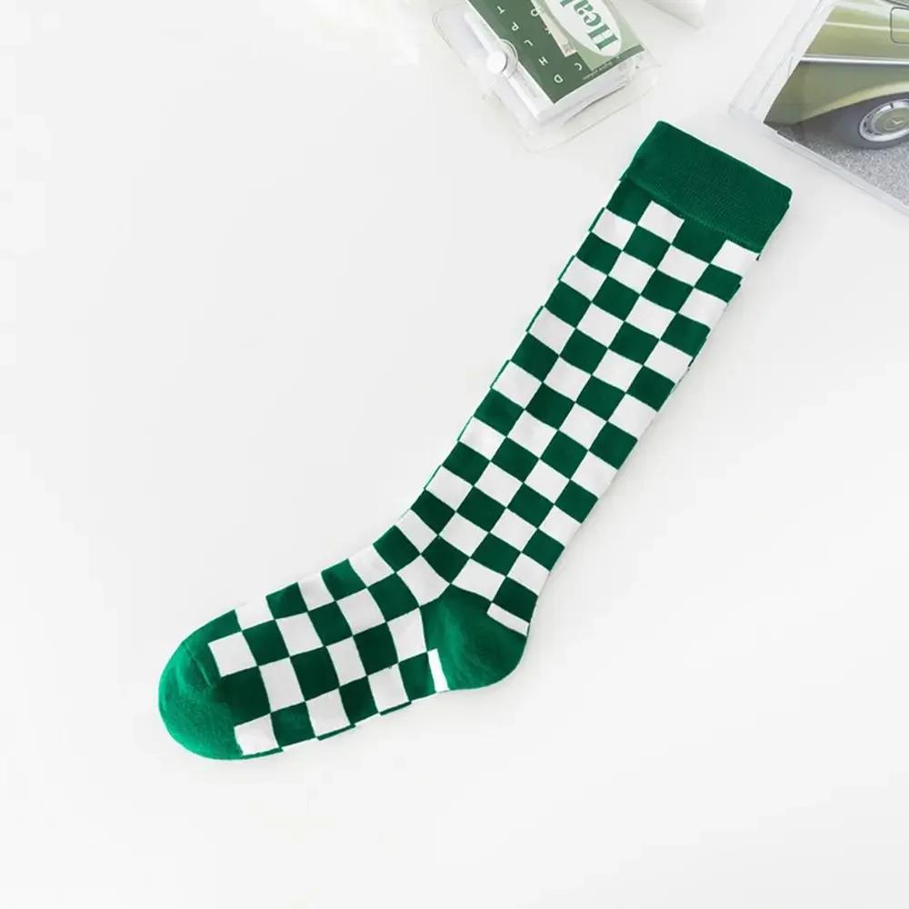 

Women Plaid Socks Unique Personality Cool Street Style Plaid Harajuku Korean Style Socks Stockings Women Hosiery Cotton One Size
