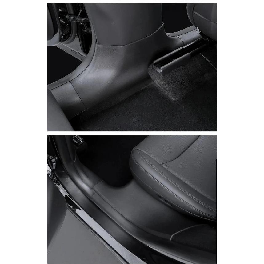 AB Pillar Threshold Strip for Tesla Model Y Juniper 2025 Front Rear Door Threshold Anti-kick Pad Protector Interior Accessories