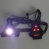 Outdoor Night Running USB Charging Lights LED Chest Lamp Back Warning Light for Camping Hiking Running Jogging Adventure Light