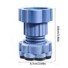 8/12Pcs Universal Adjustable Height Washing Machine Foot Pad Anti Vibration Refrigerator Base Fixed Nonslip Feet Stabilizer