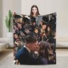 The Rookie Tim Bradford Fleece Throw Blanket  Blankets for Bedding Car Lightweight Quilt,