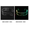 Occhiali LED Ricaricabili USB Occhiali Luminosi Wireless per Bar Notturno Feste Regali Festa al Neon Oggetti di Scena Elettronici per Halloween Natale