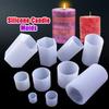 1PC Style Cylindrical Hexagon Silicone Mold DIY Epoxy Resin Casting Mould UV Candle Home Decoration Jewelry Making Tools