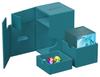Ultimate Guard Deck Case Xeno Skin Monocolor Petrol Flip`n`Tray 100+