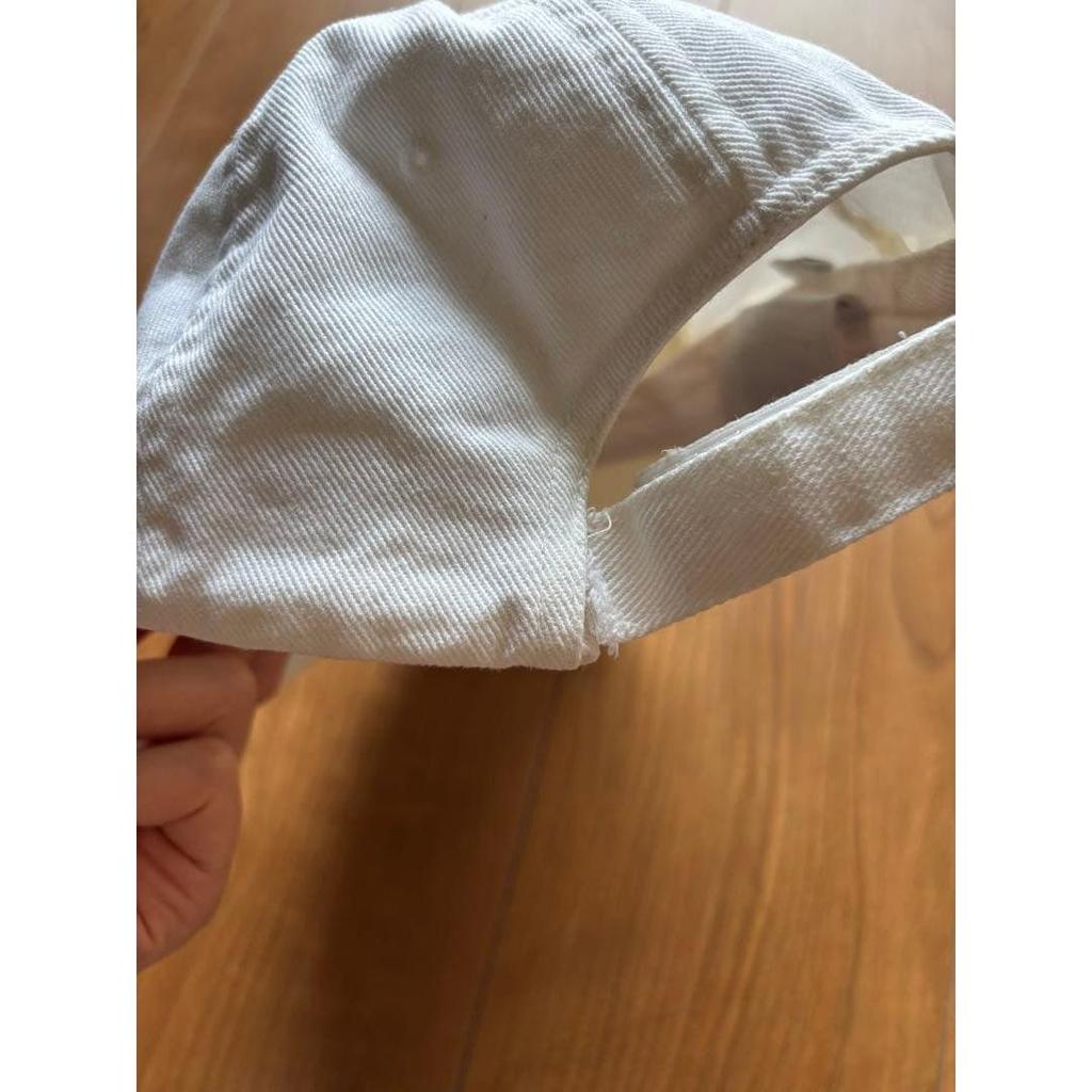 Used BALENCIAGA White Cap Hat White Balenciaga