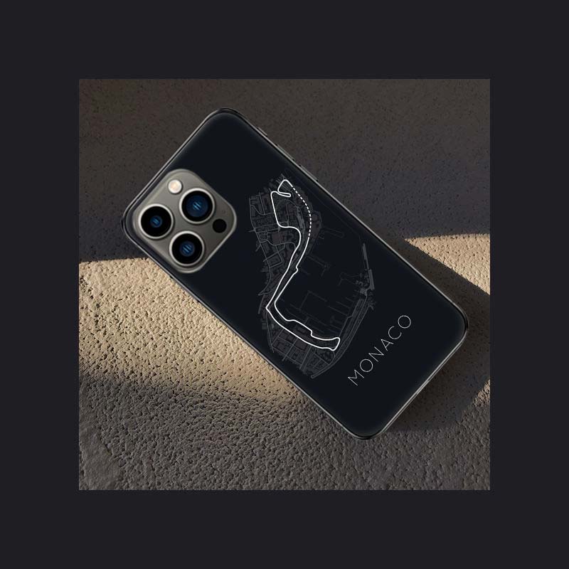 

Formula1 Racing Circuits Phone Case For Iphone 16 15 Plus 13 12 Mini 17Air 16E 11 14 Pro 17 Pro Max Cover Shell Coque Soft Clear iPhone 13