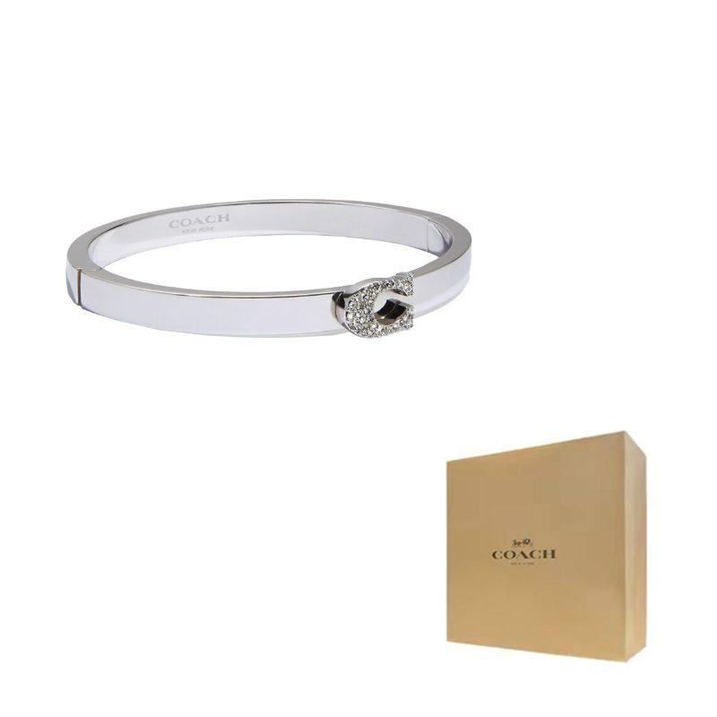 COACH Brass Bangles Women's Silver 91428-SLV