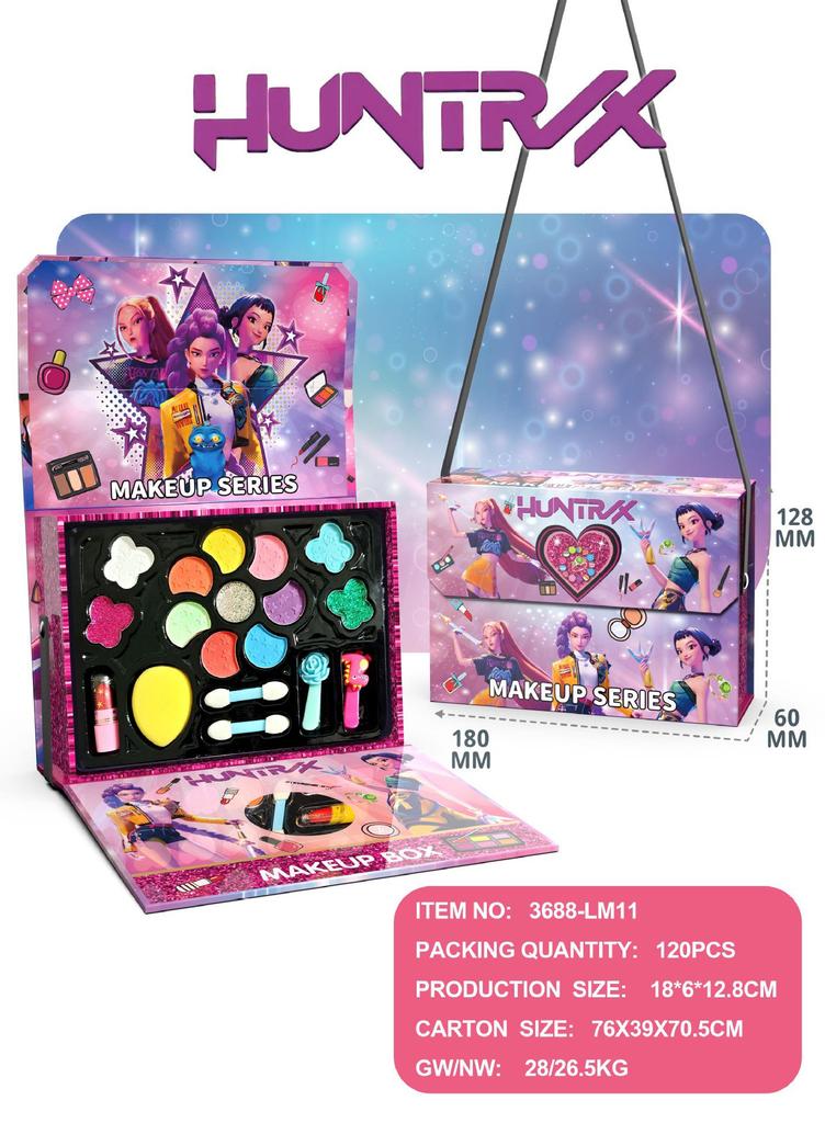 Children's Witch Hunting Makeup Handbag Set - Princess Dress-Up & Playhouse Accessories