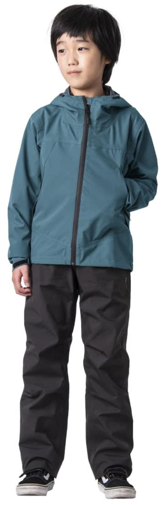 

[MAC] Дождевик Гладкий дождевой костюм для мальчиков, Темно-синий, Размер 130