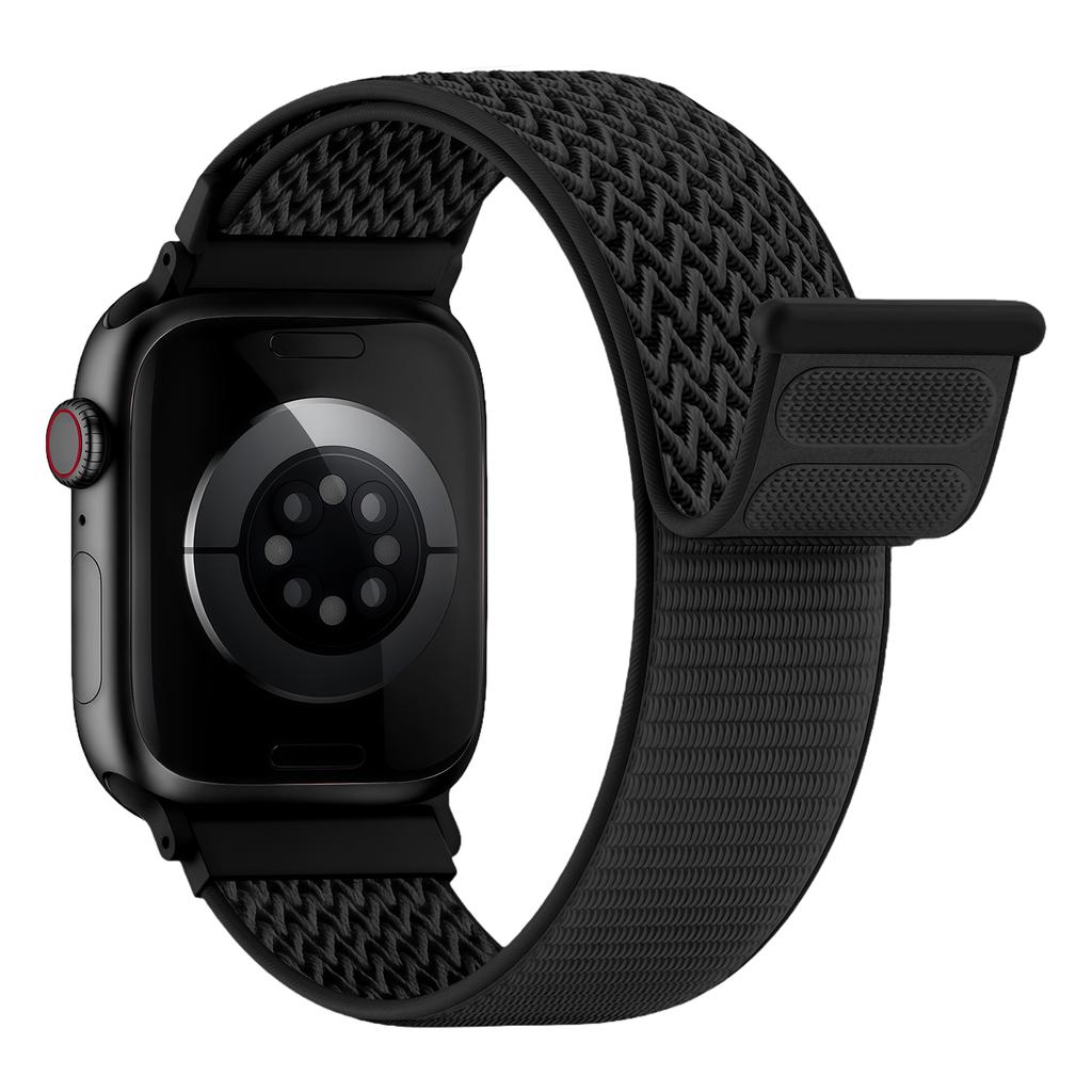 Nylon Loop Strap for Apple watch band 44mm 40mm 41mm 42mm 46mm 49mm Elastic correa bracelet iWatch series 11 10 9 8 se Ultra 3 2