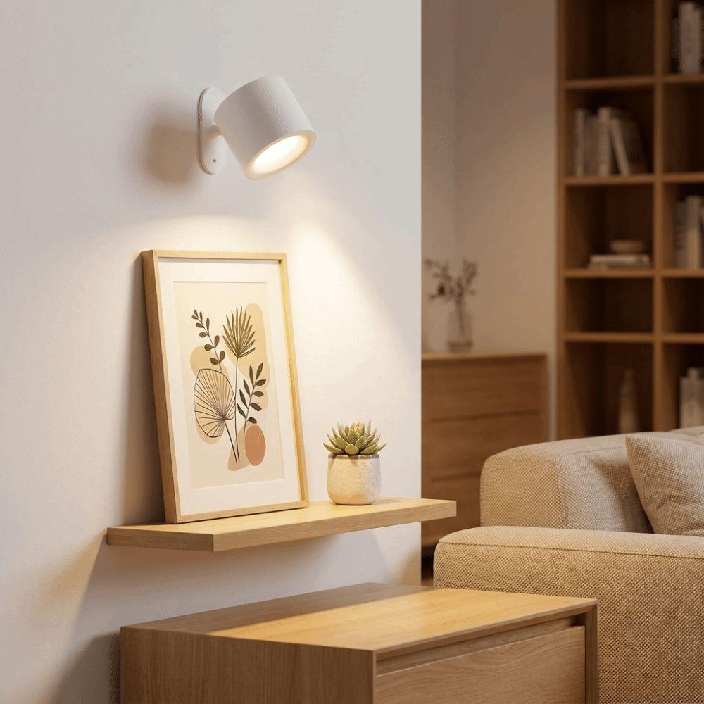 Non-Flickering LED Reading Light Remote Control Rechargeable Light Magnetic Lamp  Bedtime Reading