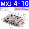 With Magnet Original MXJ Mini Single Axis Aluminum Alloy Air Sliding Table Pneumatic Cylinder MXJ4 MXJ6 MXJ8-5/10/15/2-C/CS/CT/P