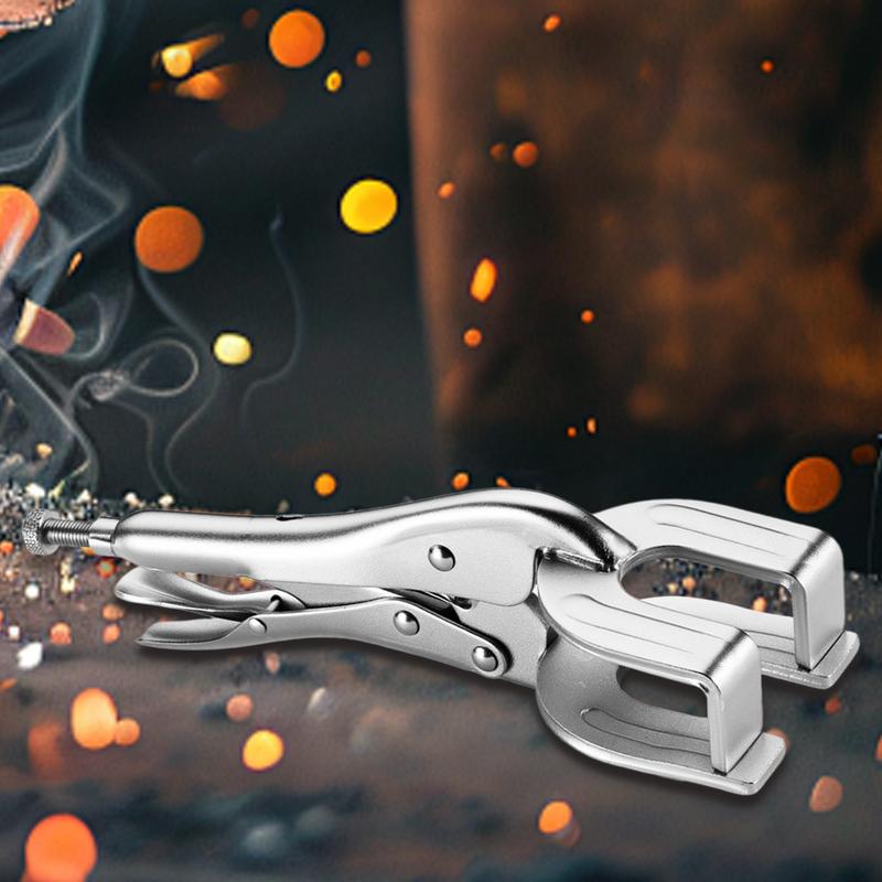Vise Grip Clamps Adjustable Welding Clamp 9inch Locking Pliers Heavy Duty Vise Grip Soldering Hand Tool For Fixing & Grinding