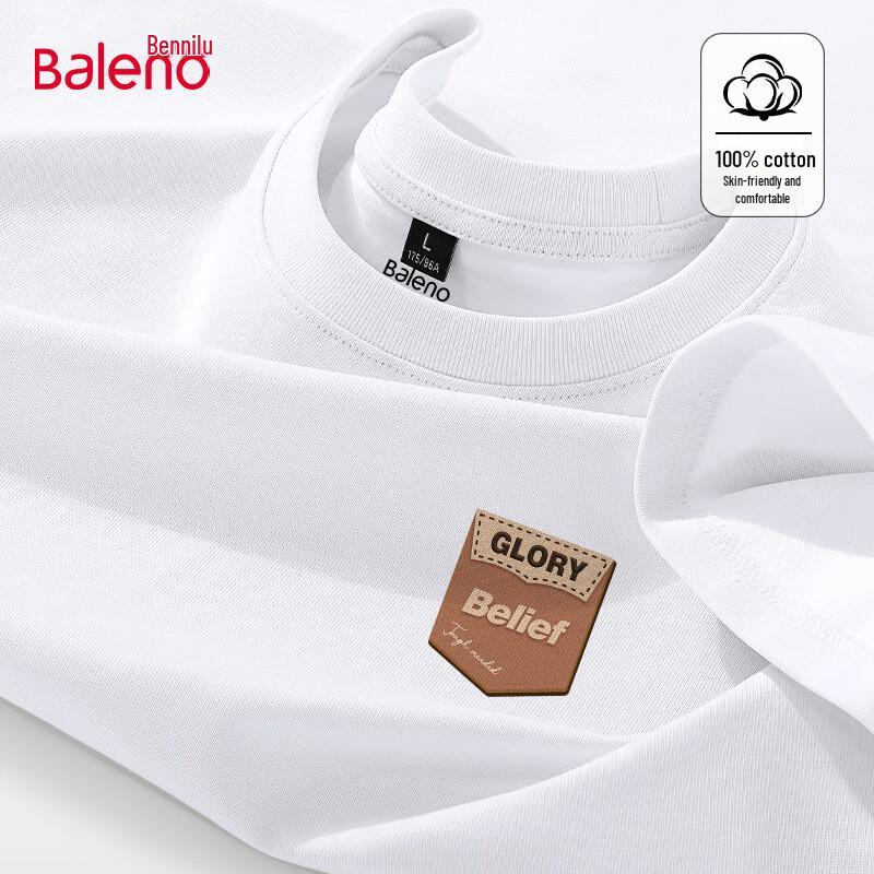 Baleno Men s Vintage Heavyweight Cotton Short Sleeve T-Shirt 4XL