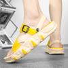 Hot Sale Fashion Men Summer Sandals 2025 Rubber Jelly Shoes Men Designer Slippers Flat Platform Sandals Men Sandalias Hombre