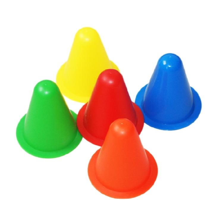 10 Pcs Roller Skating Cones Mini Traffic Cones for Kids Games Indoor and Outdoor