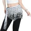 Sequins Women Belt Skirt Tassel Waist Chain Fashion Dancer Skirt  Show Costumes