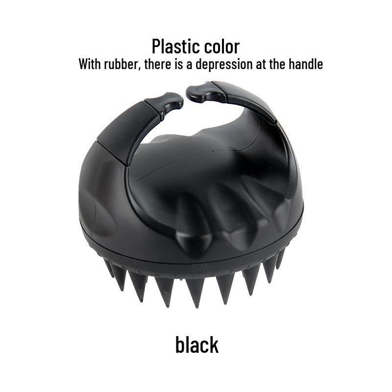 Portable Customized Massage Shampoo Brush for Bath & Head Scratching