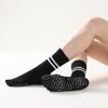 Silicone Non-Slip Five-Finger Yoga Socks for Girls - Pilates & Fitness Split Toe Socks