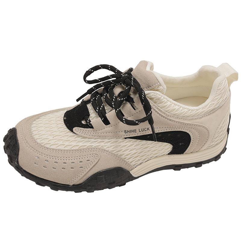 Queen Fan retro versatile platform white shoes women's 2025 new autumn skirt soft-soled German training sneakers