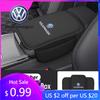 2026 Hot For Volkswagen VW Car Armrest Pad Center Console Arm Rest Box Cover Protective Mat For Volkswagen VW Golf Amarok T5 ID3