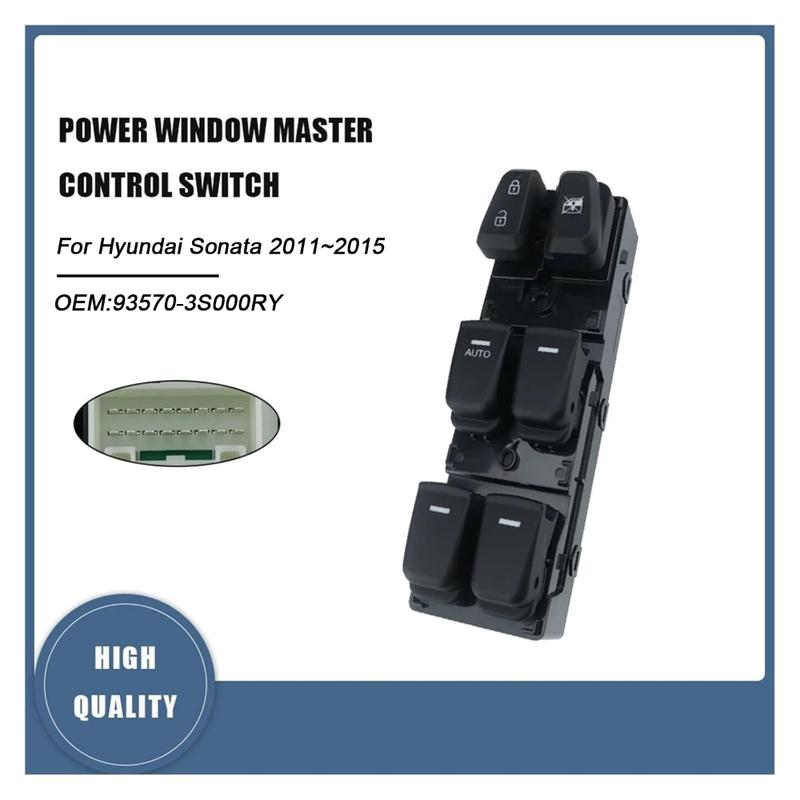 

Electric Power Master Window Switch For Hyundai Sonata2011~2015 Front Left Glass Lifter Control Regulator Button Car Accessories