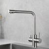 Rubinetto Purificatore Acqua Calda/Fredda Moderno in Acciaio Inossidabile 304 per Cucina e Bagno