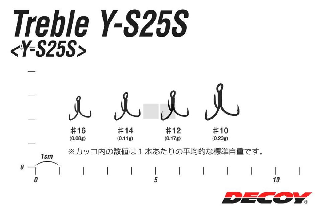 Decoy Y-S25S Drillingshaken Light Game SW Drillingshaken Größe 16 (8155)
