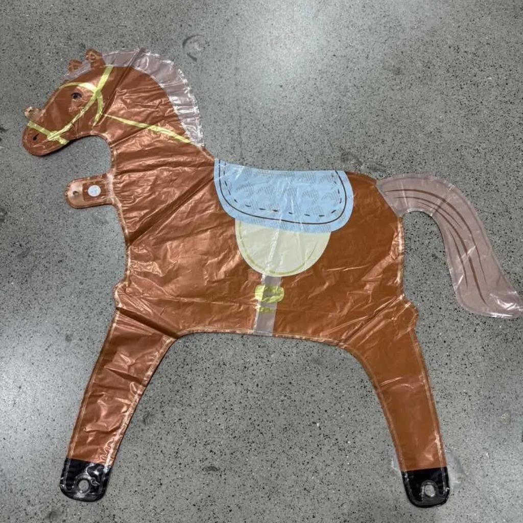 1Pcs Pet Pony Birthday Farm Party Theme Balloons Horse Birthday Party Decor Aluminum Film Ballons Baby Shower Photo Props